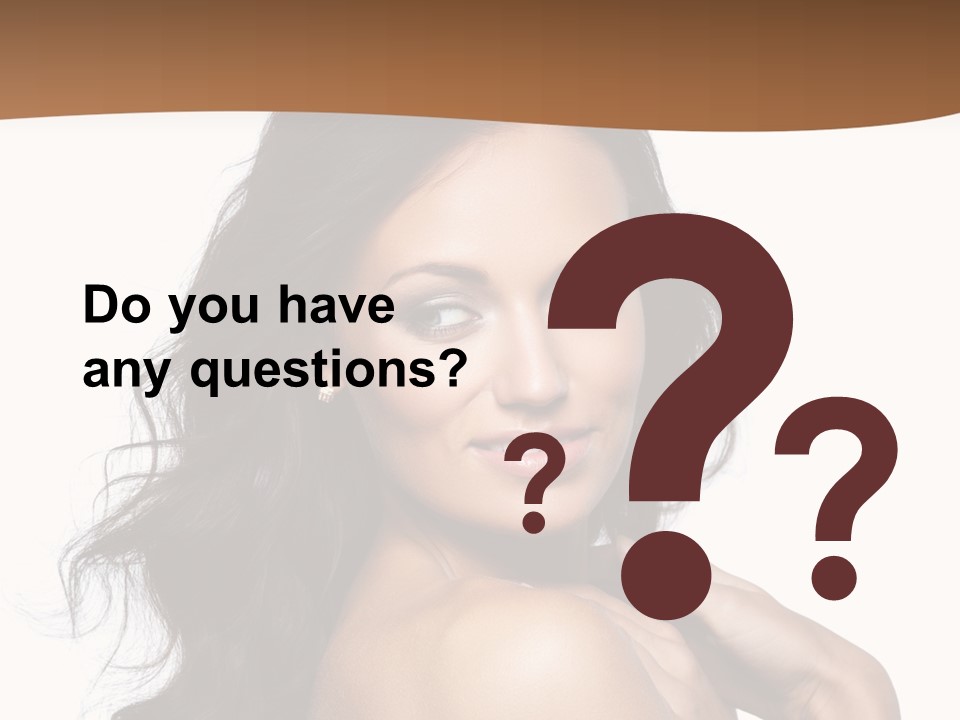 Sand Sad Woman PowerPoint Template