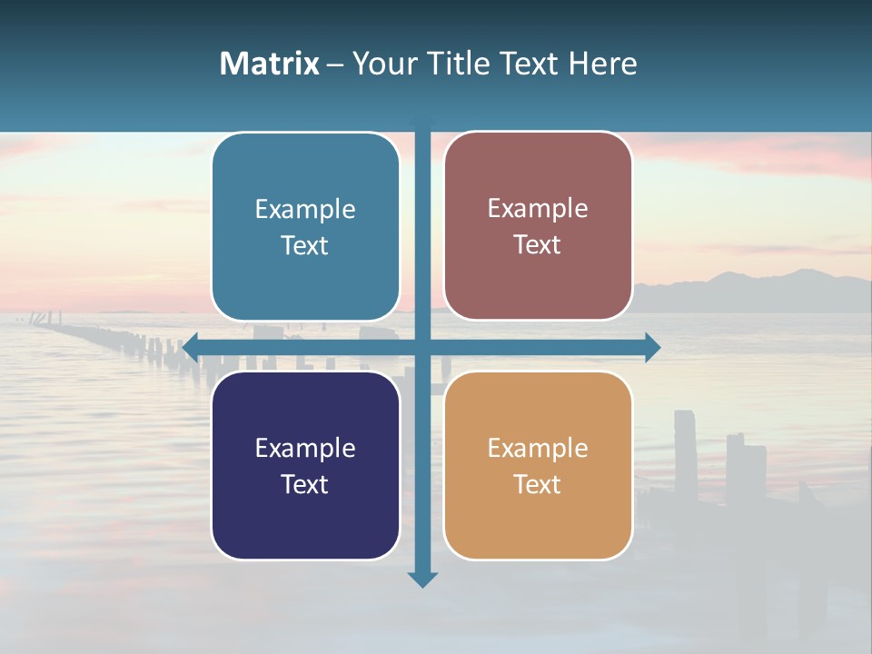 Sea Wellness Older PowerPoint Template