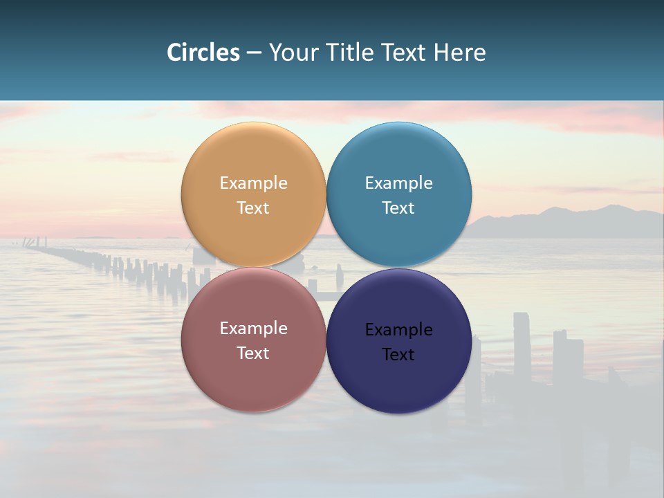 Sea Wellness Older PowerPoint Template