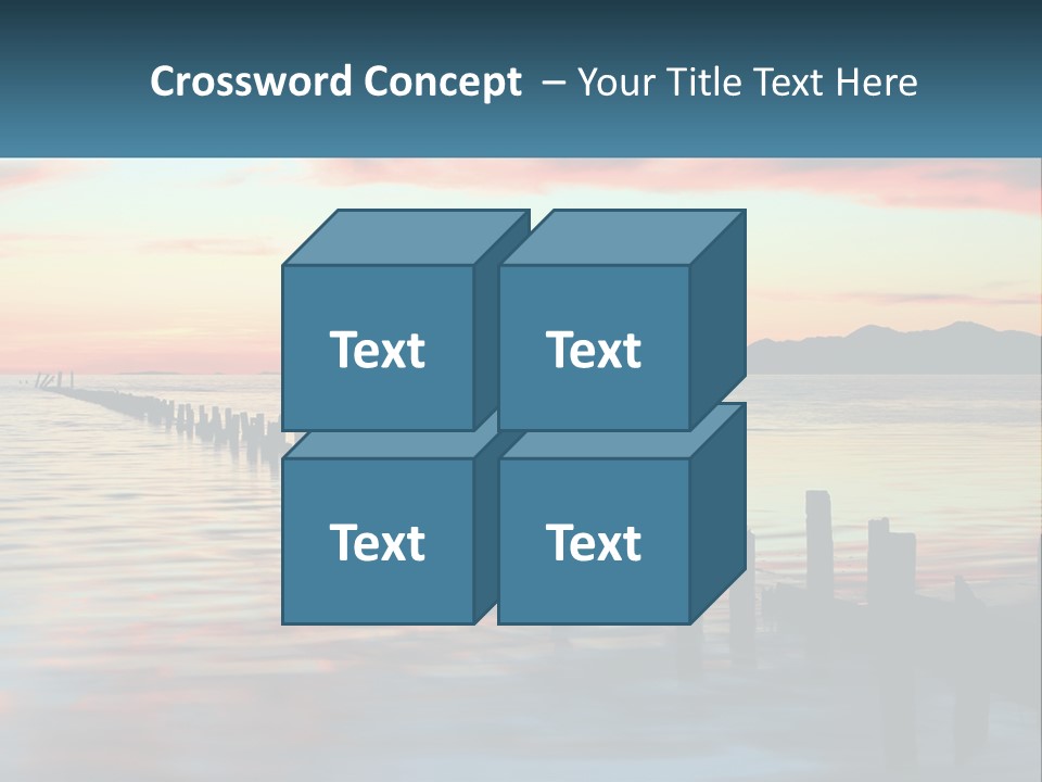 Sea Wellness Older PowerPoint Template