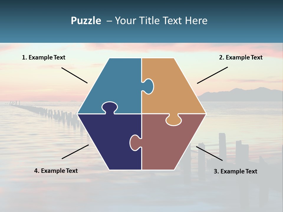 Sea Wellness Older PowerPoint Template