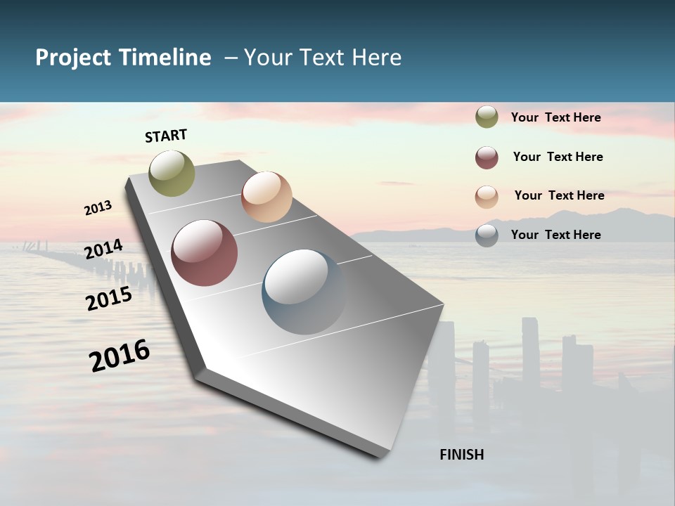 Sea Wellness Older PowerPoint Template