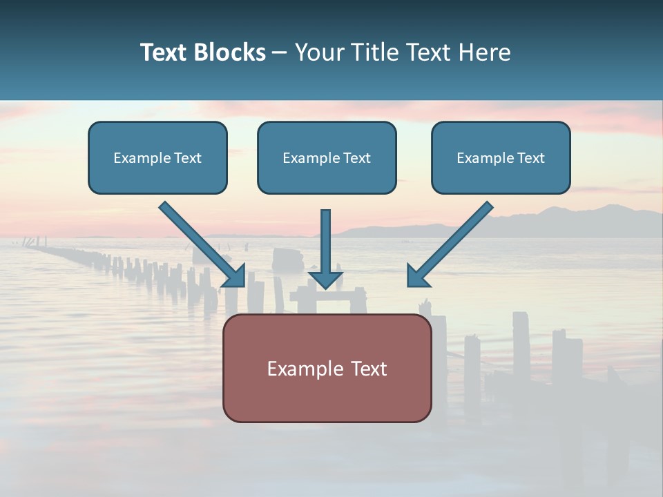 Sea Wellness Older PowerPoint Template