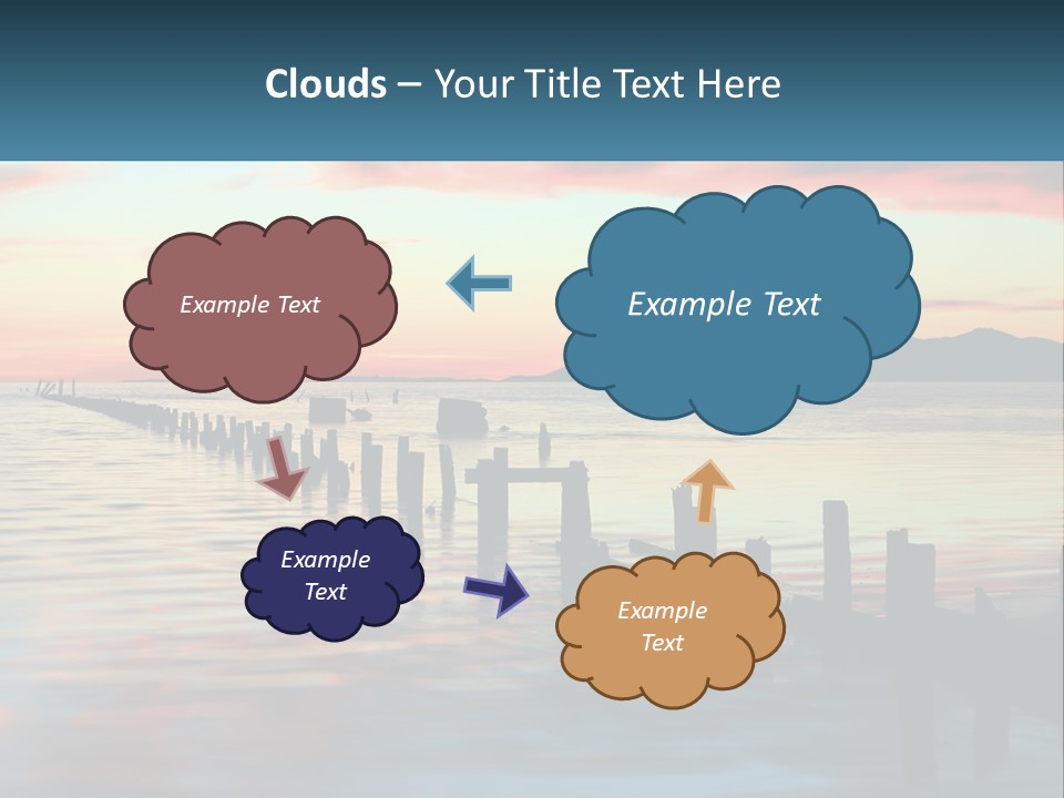 Sea Wellness Older PowerPoint Template