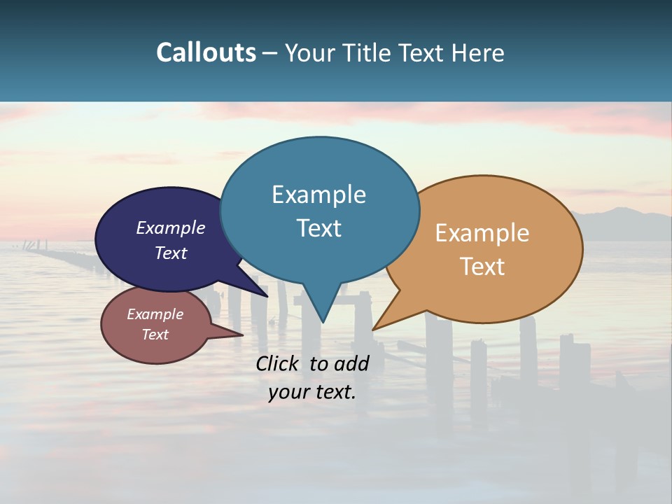 Sea Wellness Older PowerPoint Template