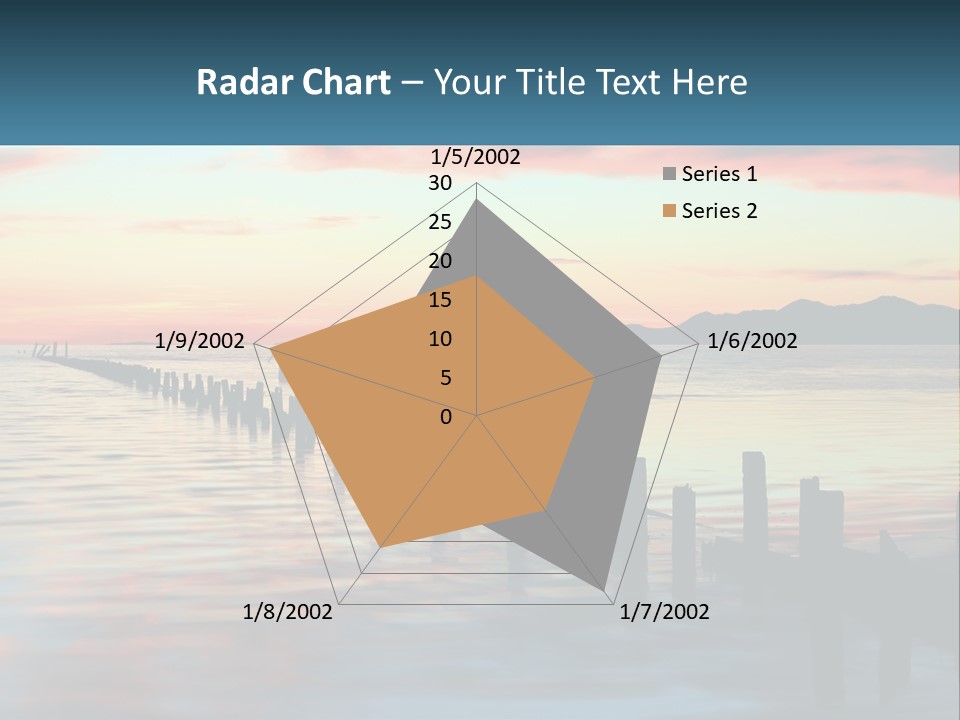 Sea Wellness Older PowerPoint Template