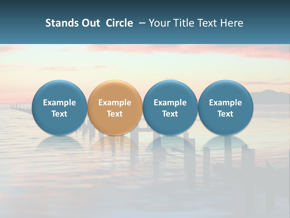 Sea Wellness Older PowerPoint Template