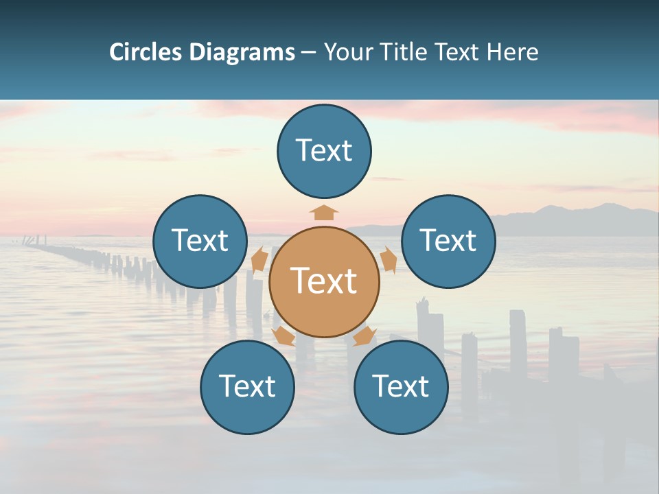 Sea Wellness Older PowerPoint Template