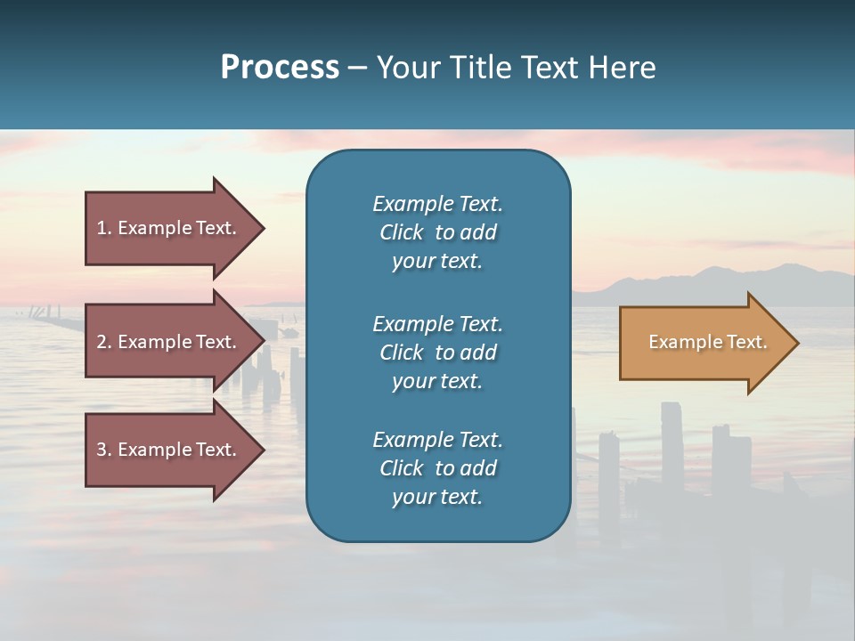 Sea Wellness Older PowerPoint Template