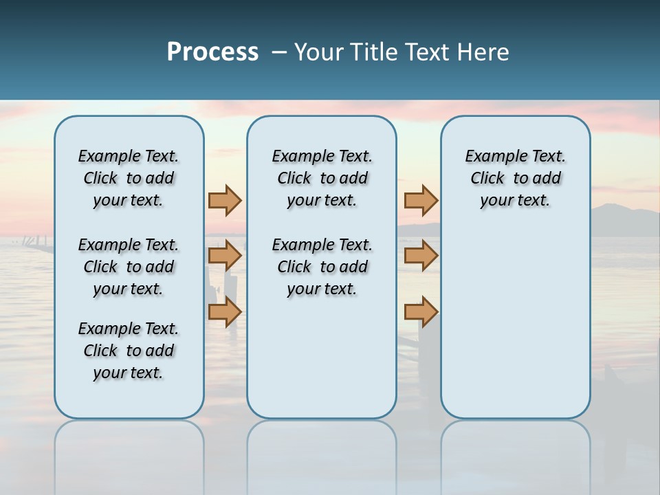 Sea Wellness Older PowerPoint Template