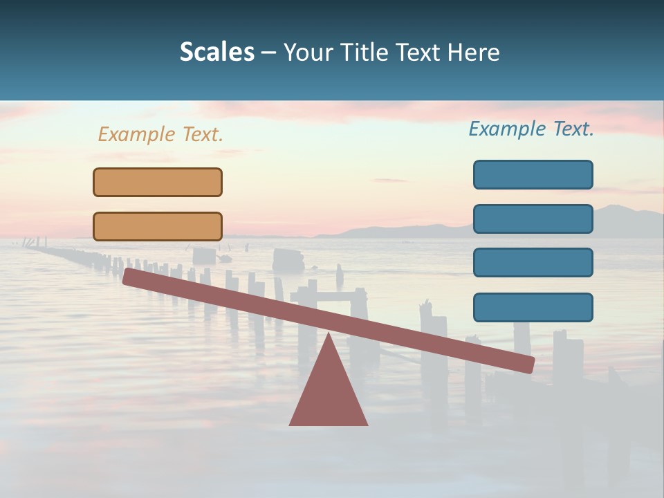 Sea Wellness Older PowerPoint Template
