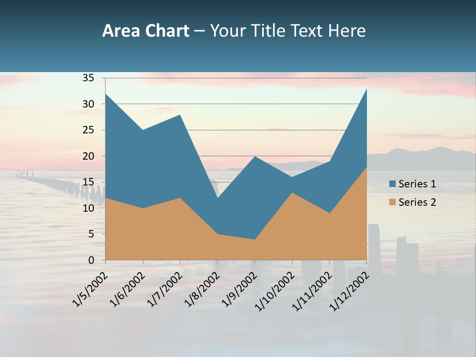 Sea Wellness Older PowerPoint Template