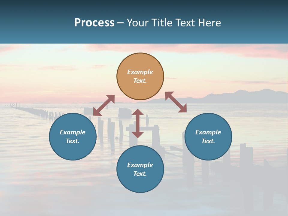 Sea Wellness Older PowerPoint Template