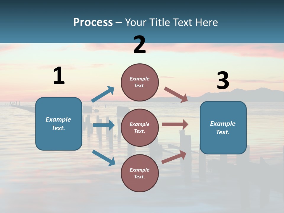 Sea Wellness Older PowerPoint Template