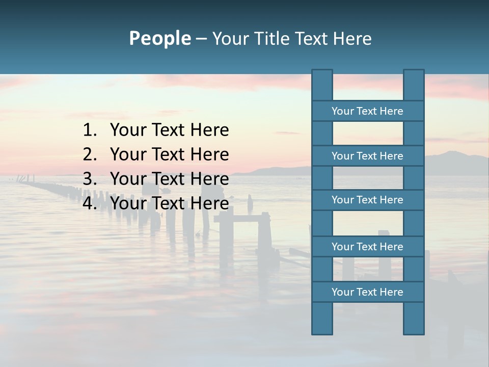 Sea Wellness Older PowerPoint Template