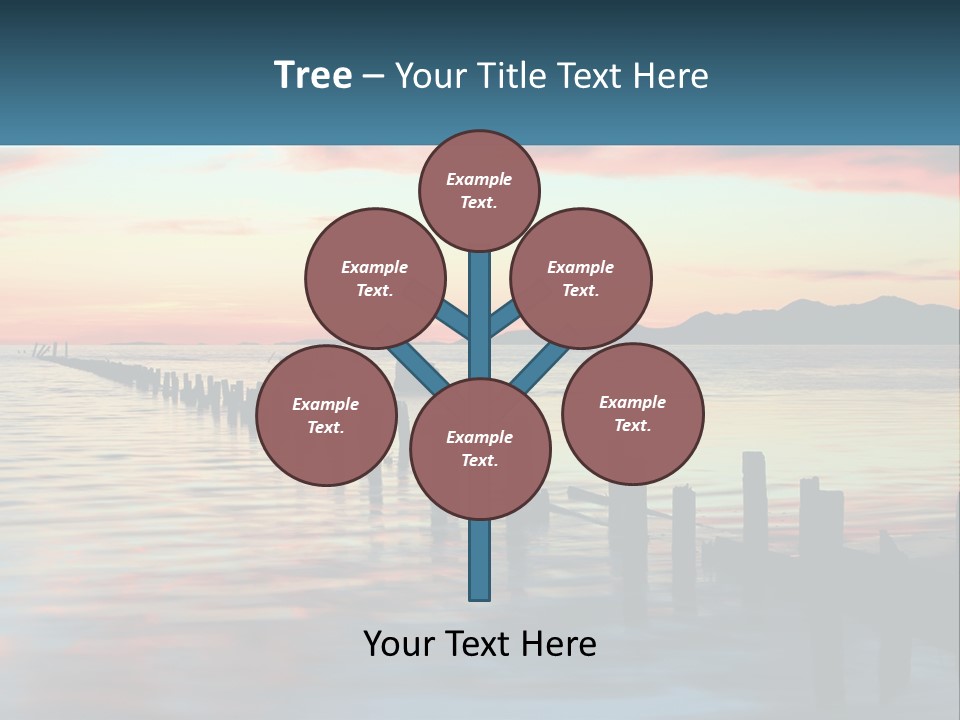 Sea Wellness Older PowerPoint Template