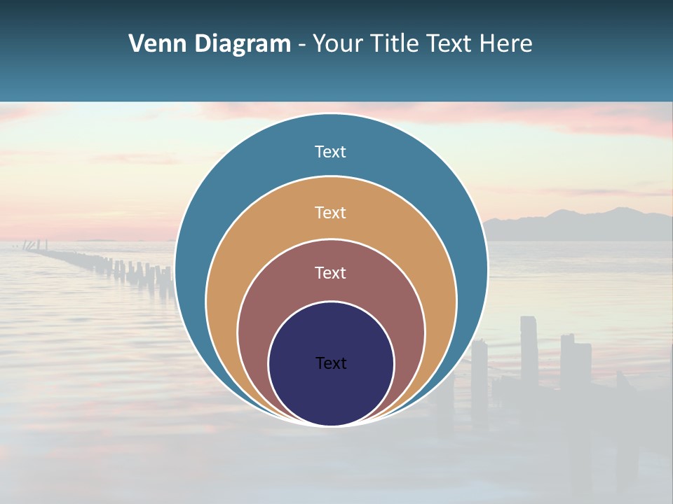Sea Wellness Older PowerPoint Template