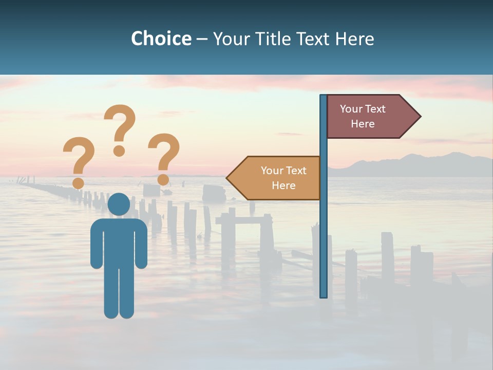 Sea Wellness Older PowerPoint Template