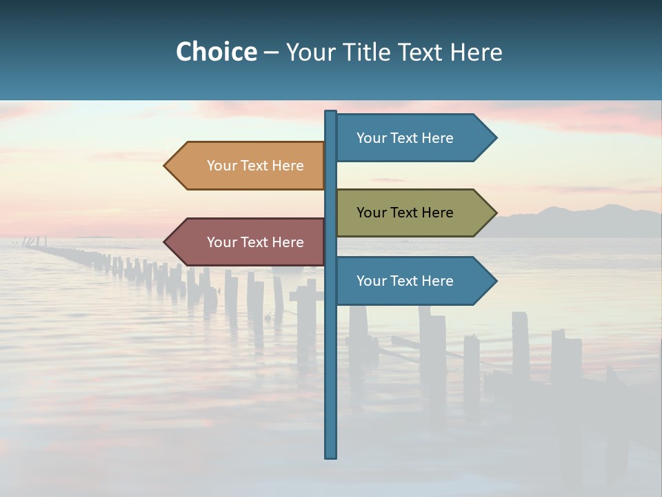 Sea Wellness Older PowerPoint Template