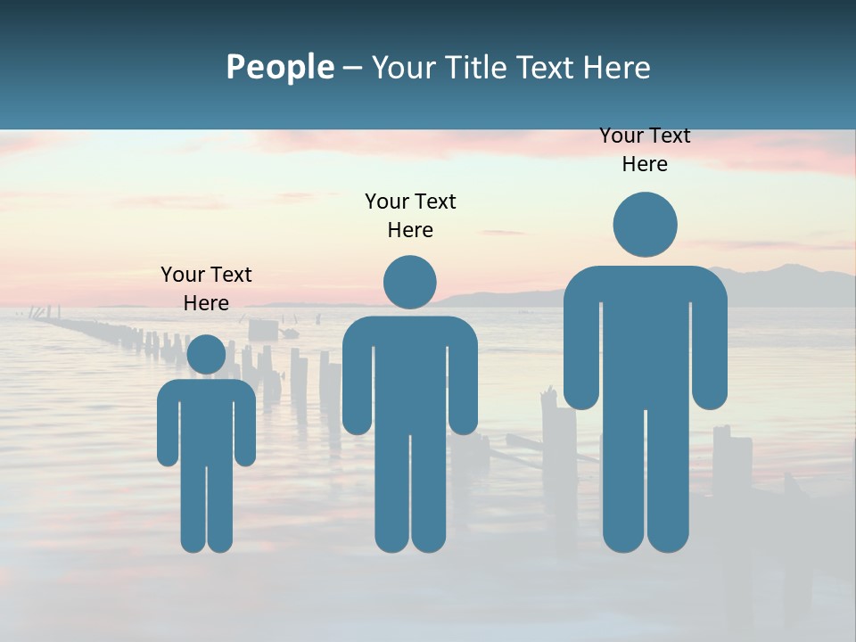 Sea Wellness Older PowerPoint Template