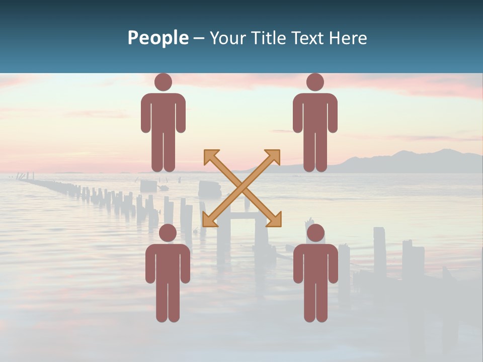 Sea Wellness Older PowerPoint Template