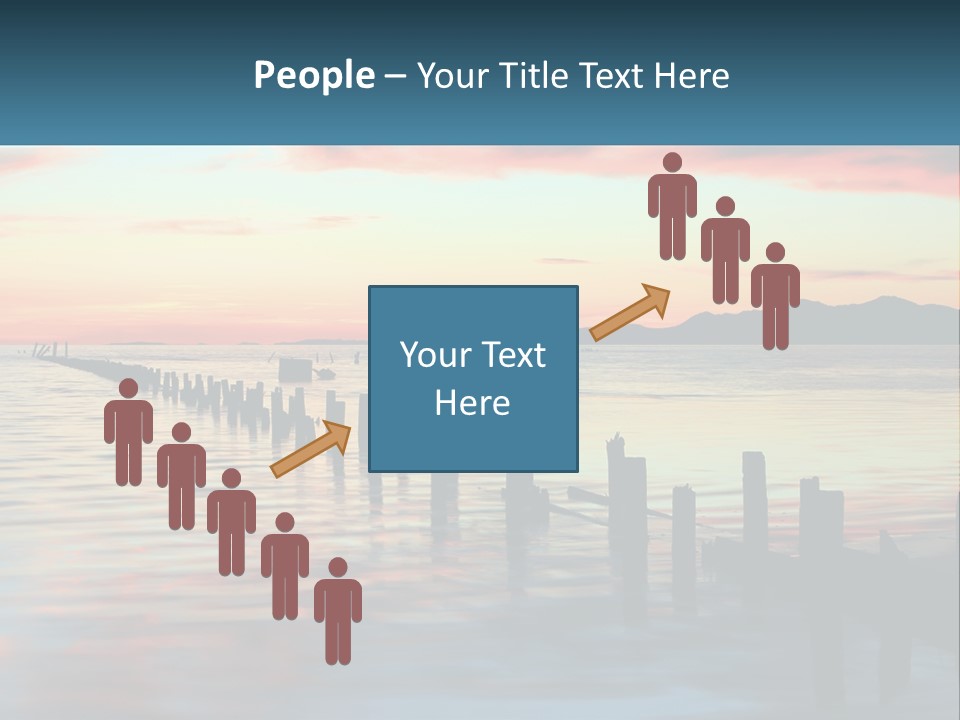 Sea Wellness Older PowerPoint Template