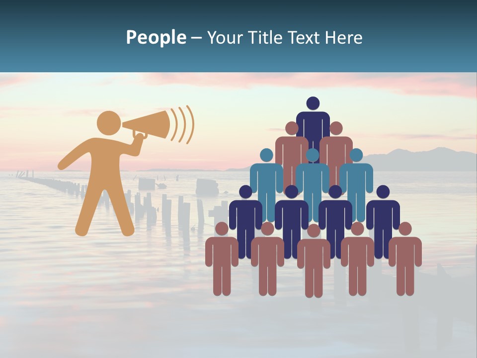 Sea Wellness Older PowerPoint Template