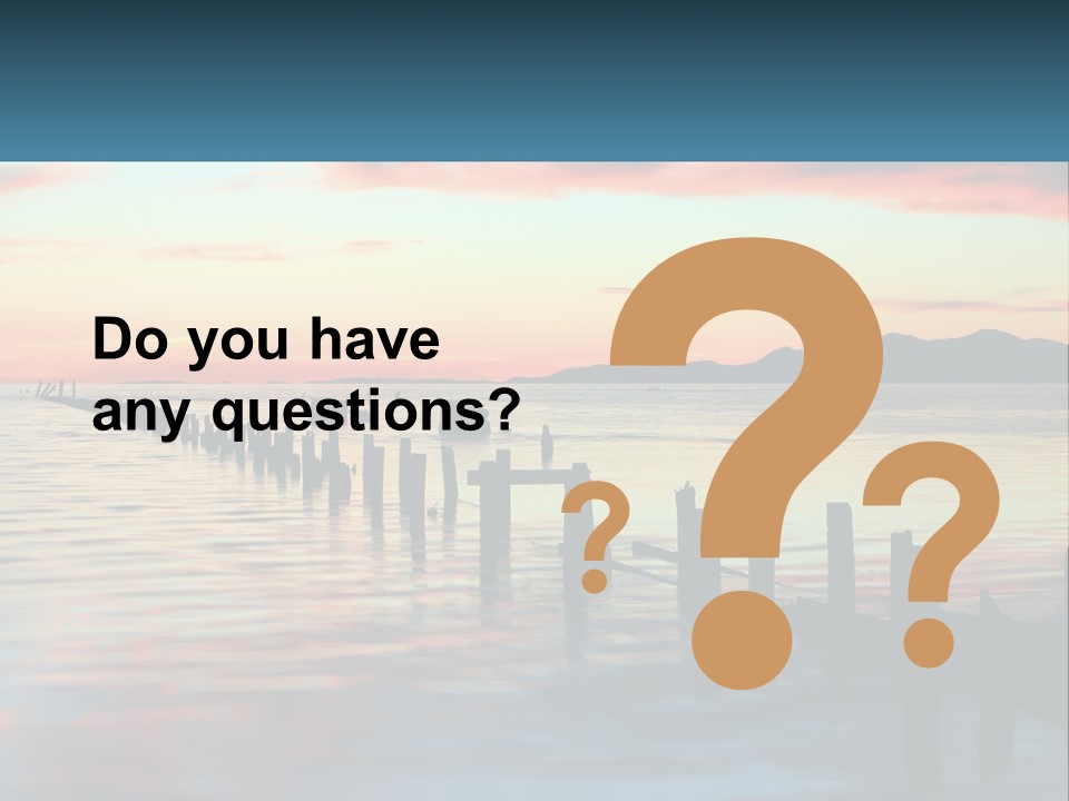 Sea Wellness Older PowerPoint Template