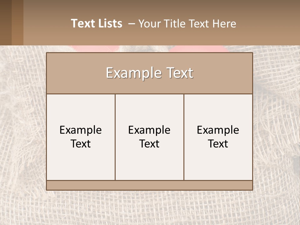 Daughter Single Lifestyle PowerPoint Template