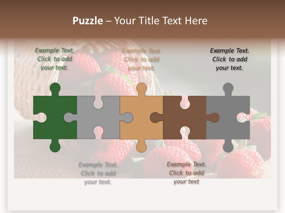 Senior Lifestyle Water PowerPoint Template