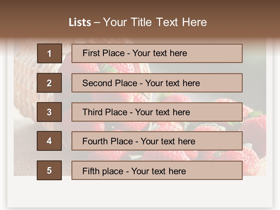 Senior Lifestyle Water PowerPoint Template