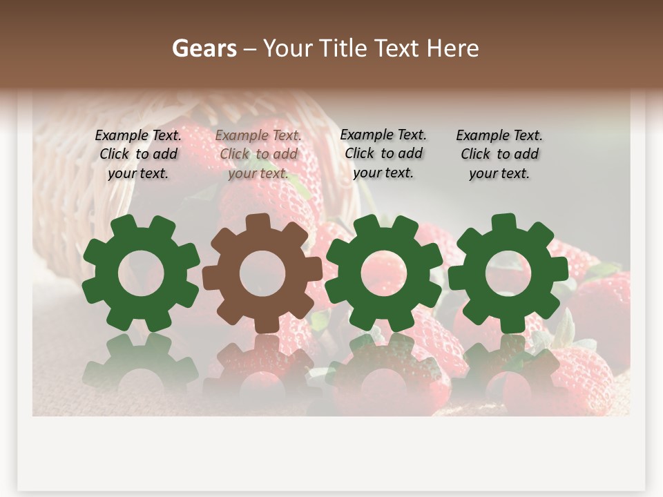 Senior Lifestyle Water PowerPoint Template