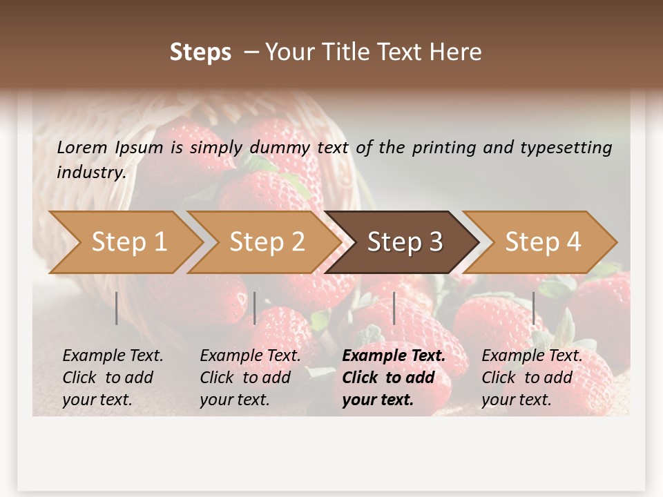 Senior Lifestyle Water PowerPoint Template