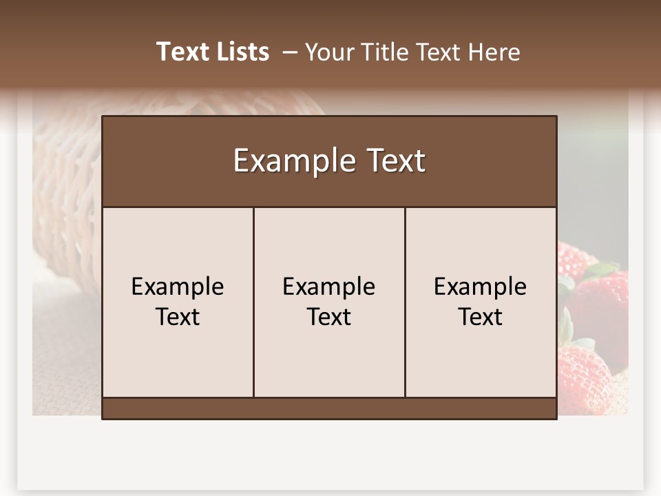 Senior Lifestyle Water PowerPoint Template