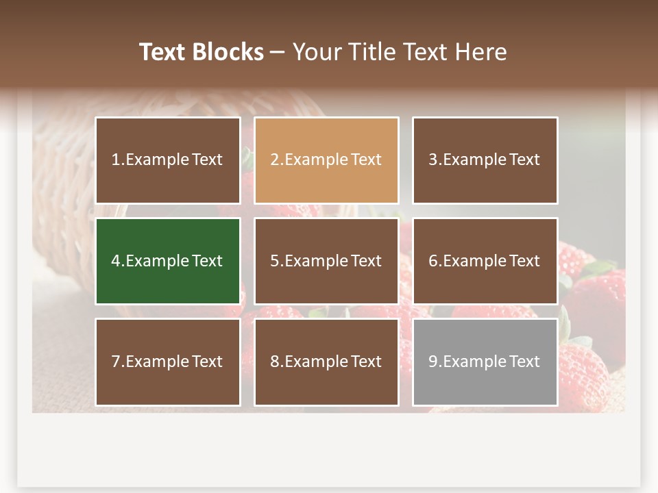 Senior Lifestyle Water PowerPoint Template