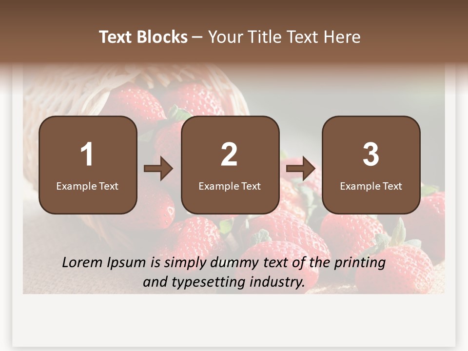 Senior Lifestyle Water PowerPoint Template