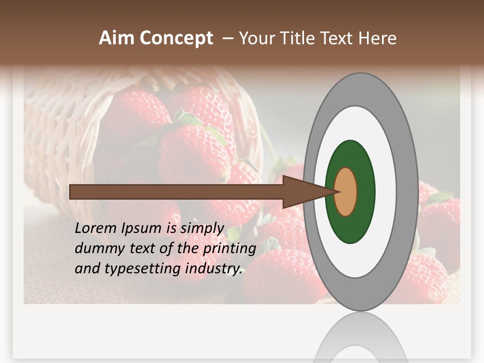 Senior Lifestyle Water PowerPoint Template