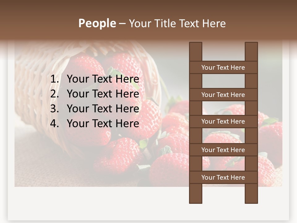 Senior Lifestyle Water PowerPoint Template
