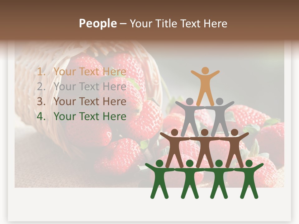 Senior Lifestyle Water PowerPoint Template