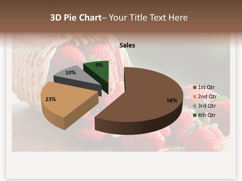 Senior Lifestyle Water PowerPoint Template