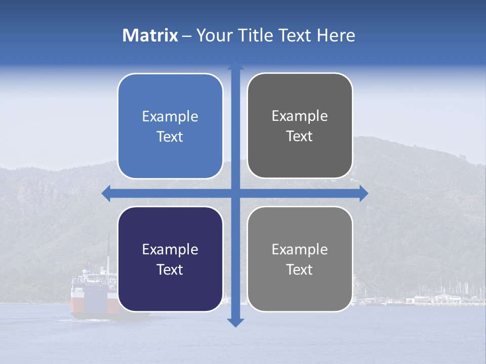 Life Old Sunset PowerPoint Template