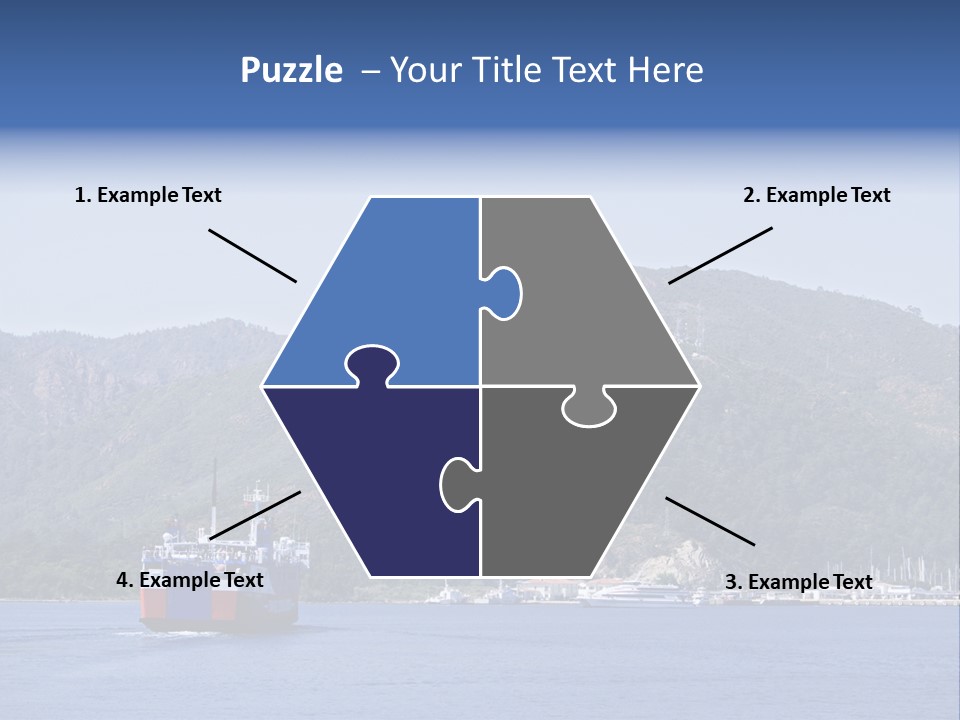 Life Old Sunset PowerPoint Template