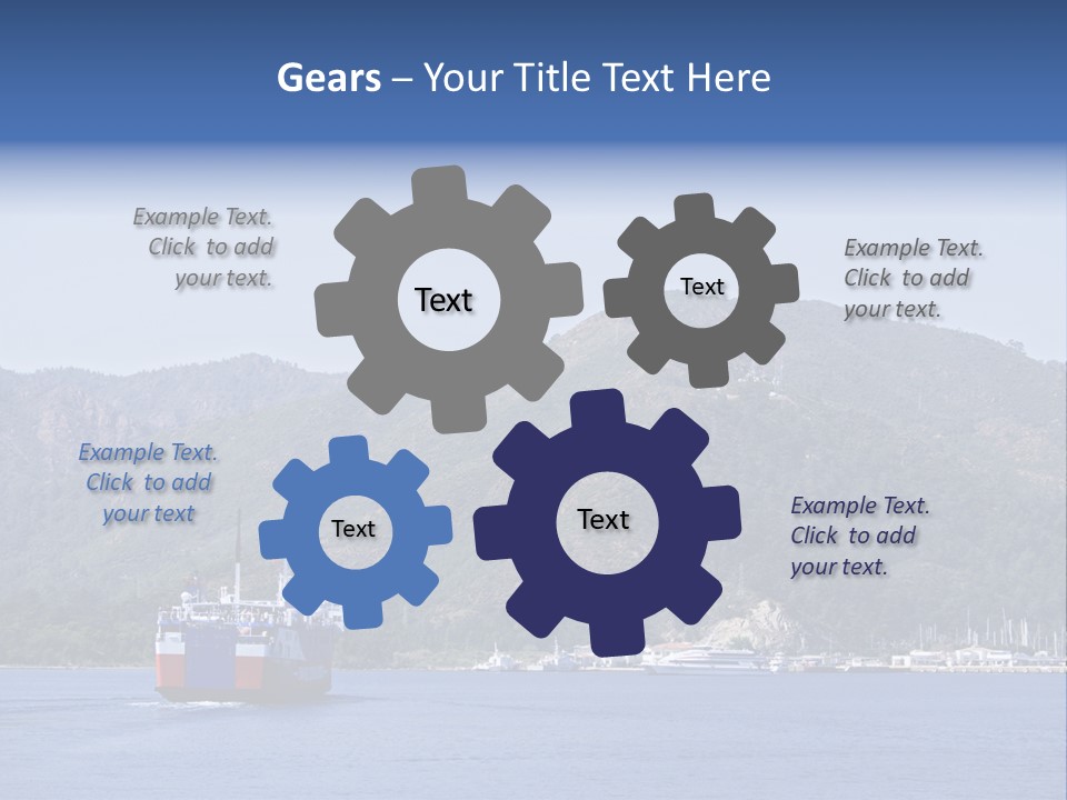 Life Old Sunset PowerPoint Template