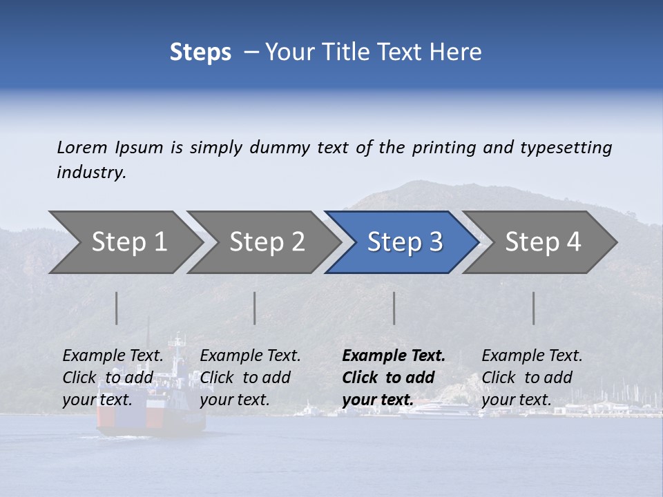 Life Old Sunset PowerPoint Template