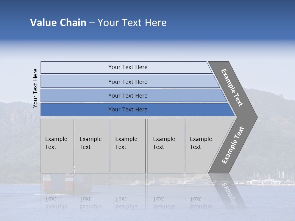 Life Old Sunset PowerPoint Template