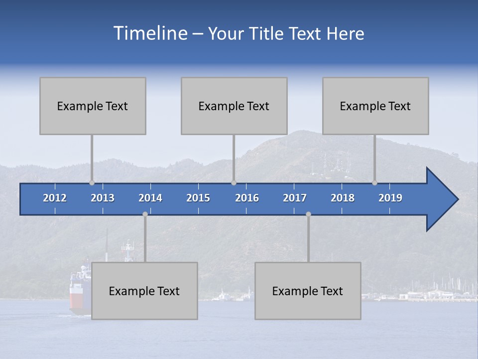 Life Old Sunset PowerPoint Template