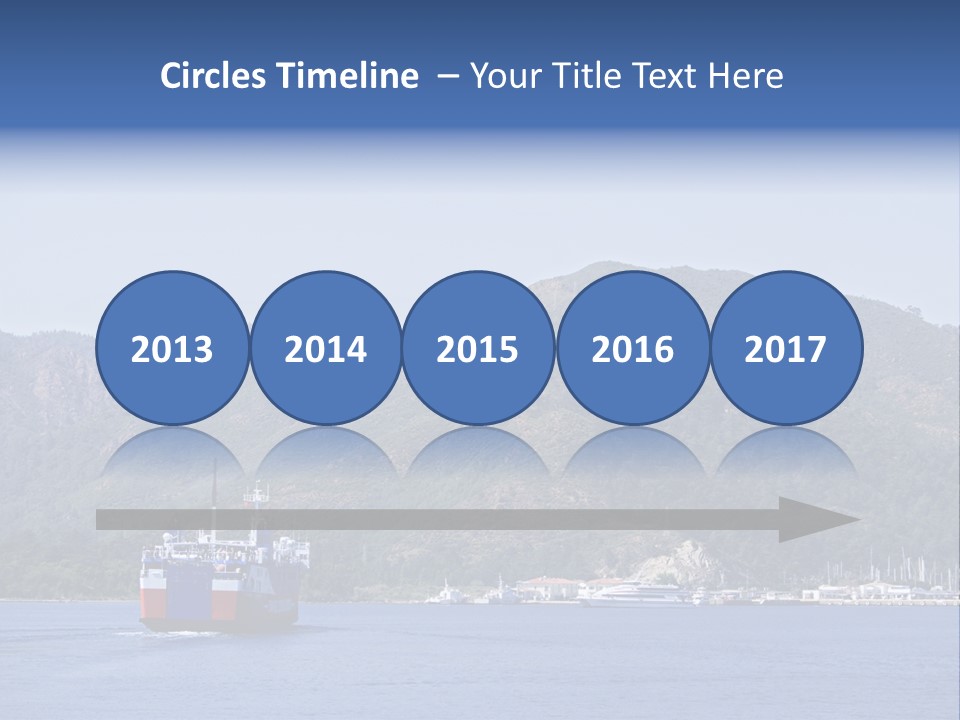 Life Old Sunset PowerPoint Template