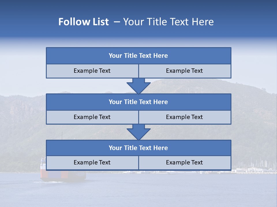 Life Old Sunset PowerPoint Template