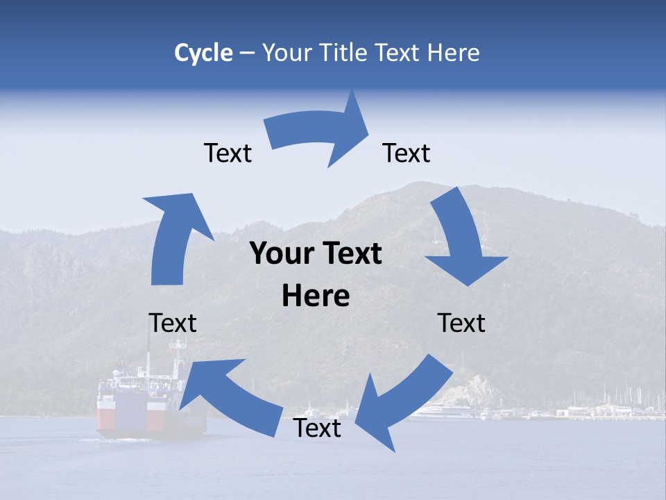 Life Old Sunset PowerPoint Template