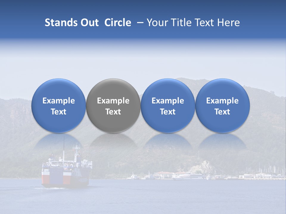 Life Old Sunset PowerPoint Template